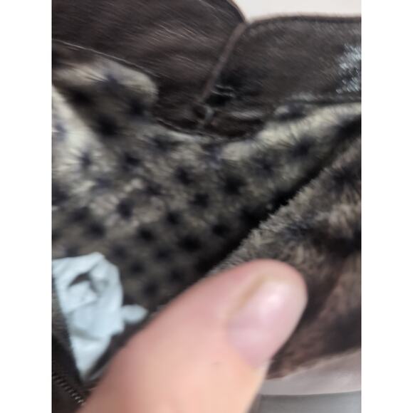 Born Alter Cognac Brown Leather Ankle Boot Women's Size 9.5 Side Zip EUC - Picture 12 of 14